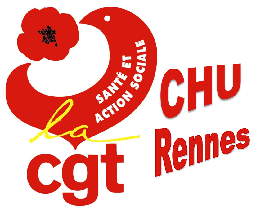 Logo cgt chu rennes 2022